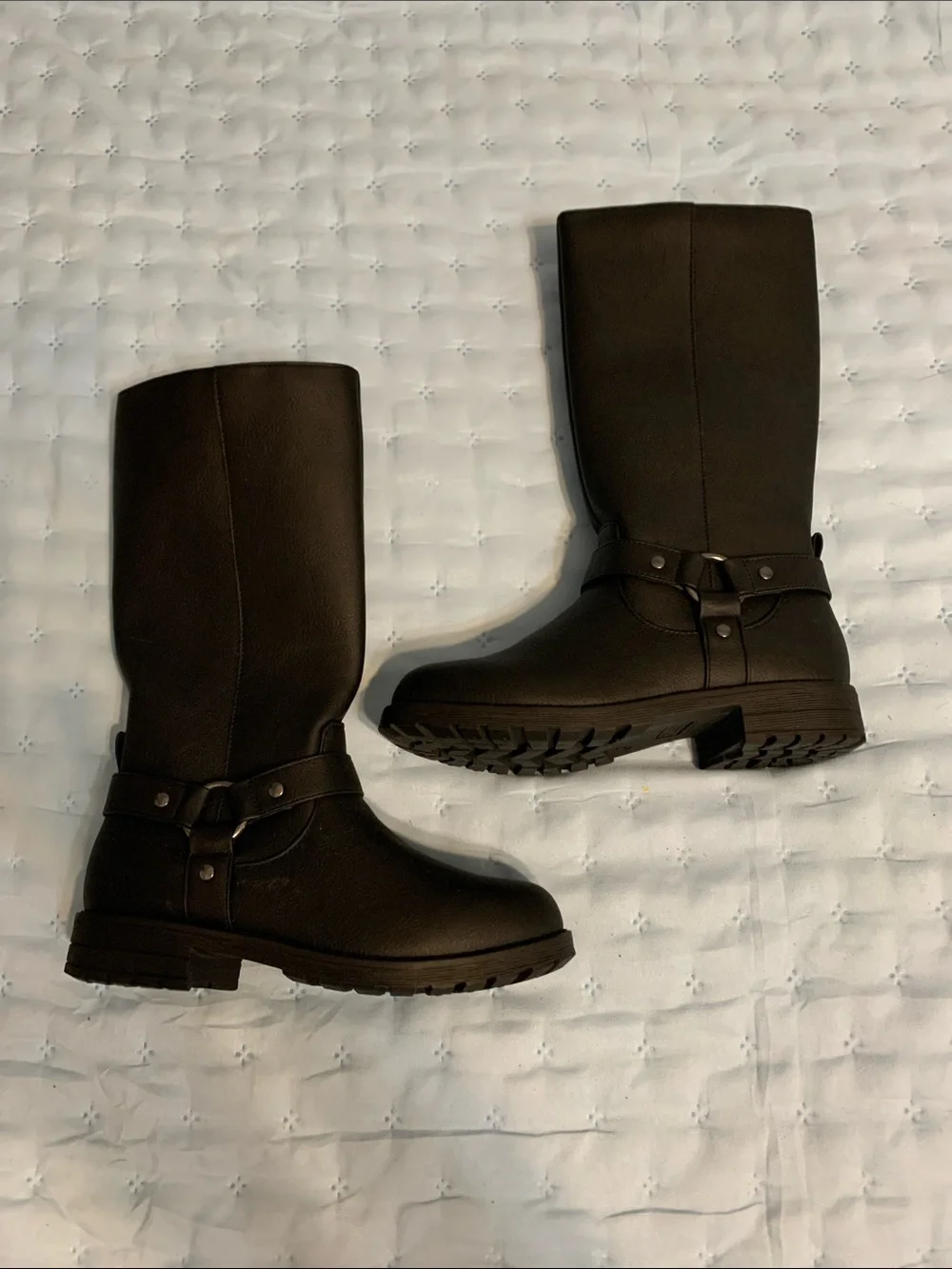 The Children's Place black Mid-Calf Girls' Boots